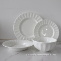Sada jídelního nádobí Hotelový svatební keramický talíř